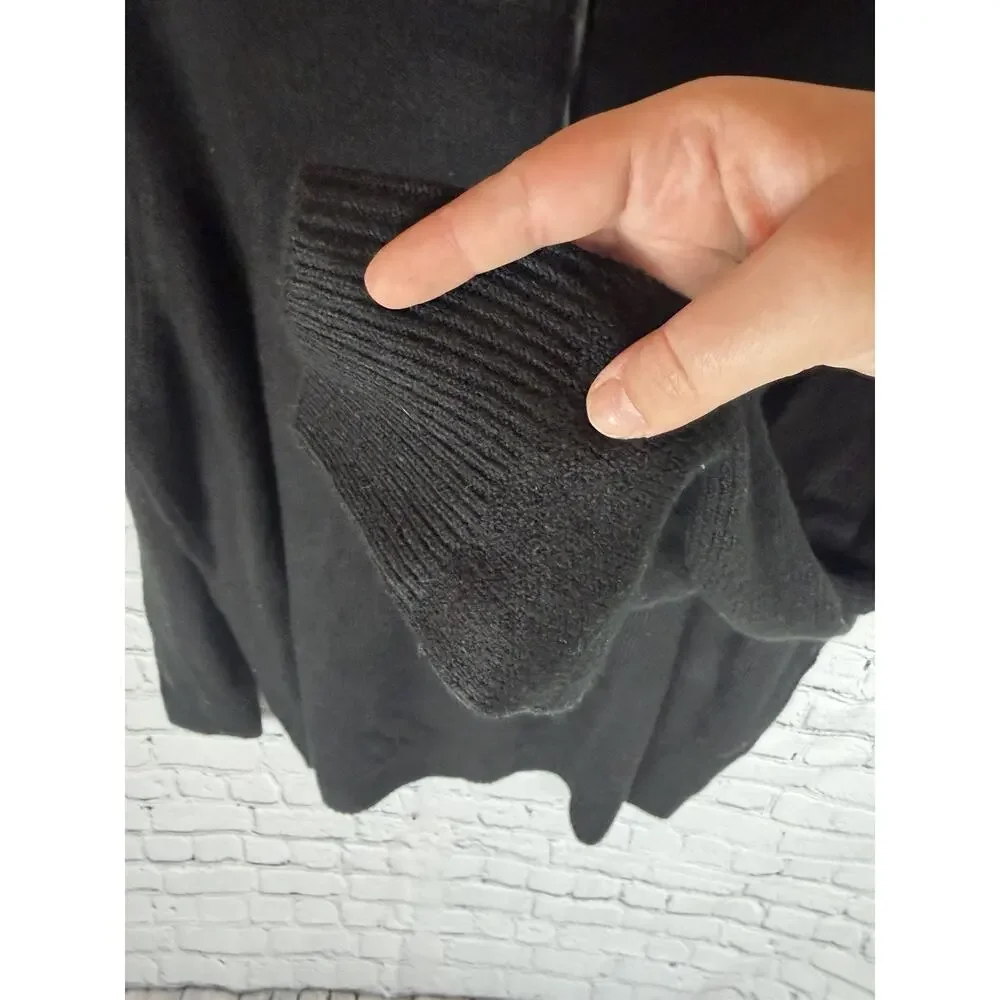 Ava & Viv Black Crewneck Knit Warm Basic Minimalist Sweater New 2X - Picture 4 of 5